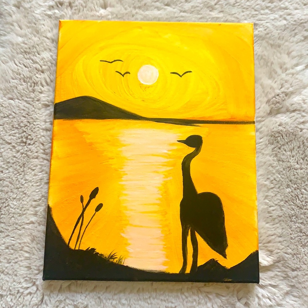 Painting by Aya Jaddaoui